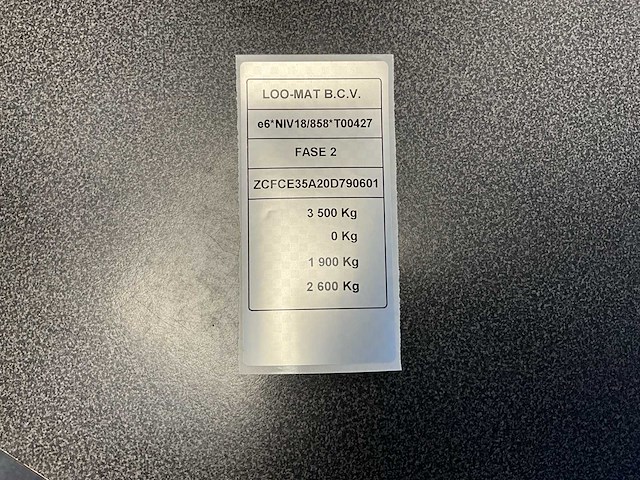 2025 iveco is35ci2aa kipper - afbeelding 45 van  51