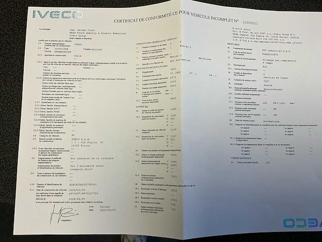 2025 iveco is35ci2aa kipper - afbeelding 46 van  51
