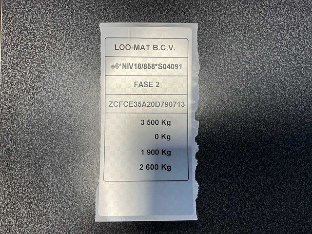 2025 iveco is35ci2aa kipper - afbeelding 41 van  49