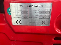 2025 jpc ht25 mini graafmachine - afbeelding 7 van  16