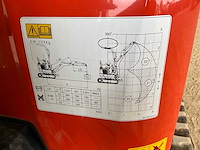 2025 kubota u10-5 minigraafmachine - afbeelding 8 van  19