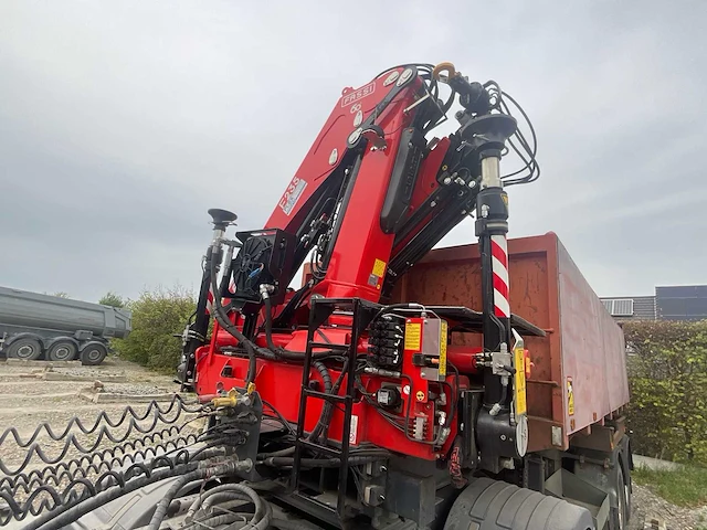 2025 langedorf tipper met fassi f235 /sk18/25 kraan – oplegger tipper - afbeelding 1 van  19