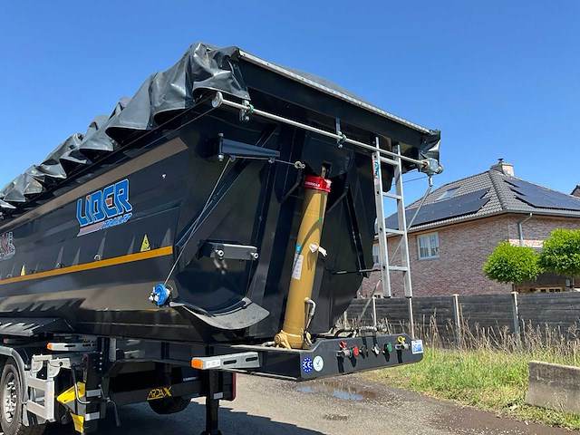2025 lider ldr3t zwarte hydraulische kipper in hardox voor vrachtwagen - afbeelding 6 van  27