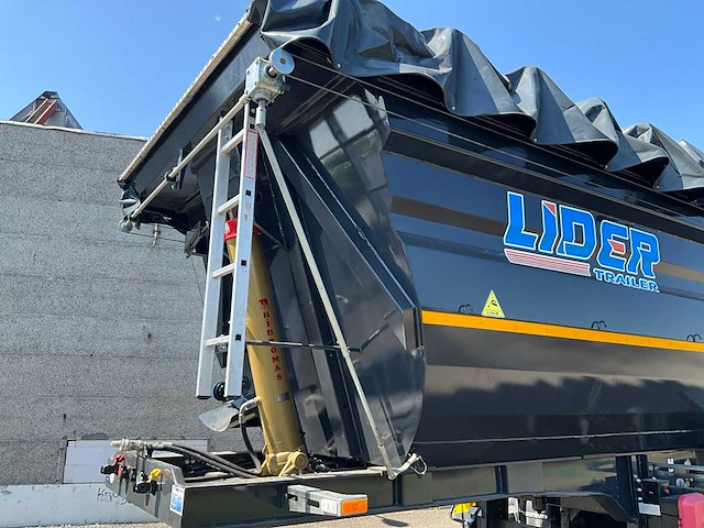 2025 lider ldr3t zwarte hydraulische kipper in hardox voor vrachtwagen - afbeelding 30 van  37