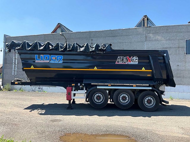 2025 lider ldr3t zwarte hydraulische kipper in hardox voor vrachtwagen - afbeelding 7 van  27