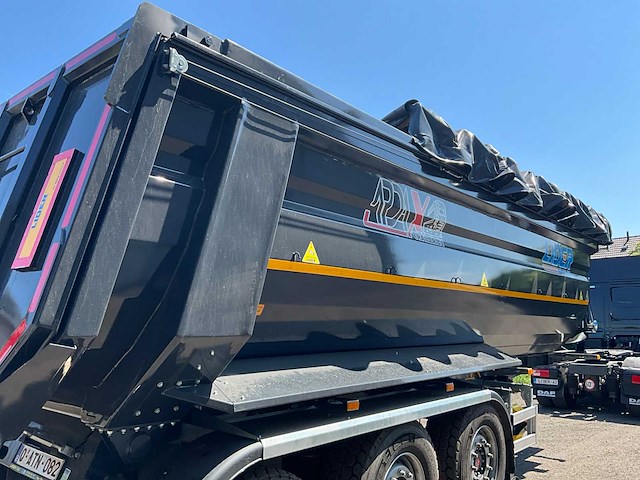 2025 lider ldr3t zwarte hydraulische kipper in hardox voor vrachtwagen - afbeelding 18 van  27