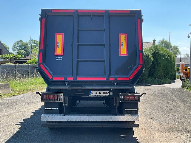 2025 lider ldr3t zwarte hydraulische kipper in hardox voor vrachtwagen - afbeelding 24 van  27