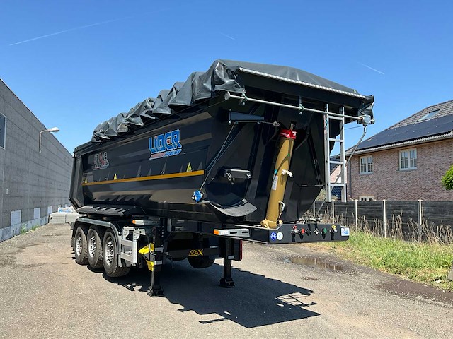 2025 lider ldr3t zwarte hydraulische kipper in hardox voor vrachtwagen - afbeelding 33 van  37