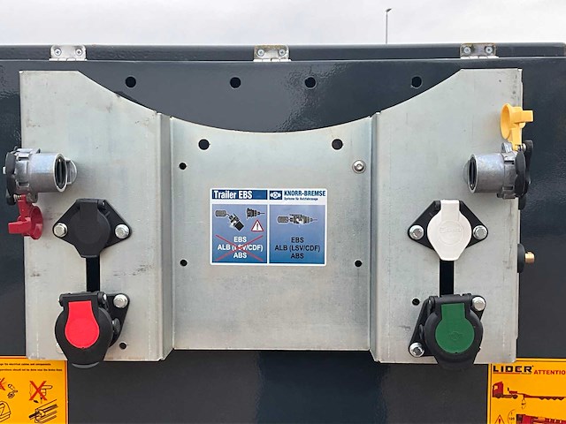 2025 lider trailer lowbed 3 assig - afbeelding 2 van  33