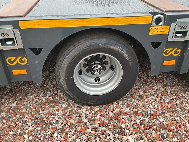 2025 lider trailer lowbed 3 assig - afbeelding 11 van  33