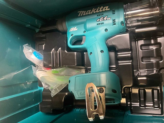 2025 makita drv250zj accu klinknagelpistool (nieuw) - afbeelding 1 van  4