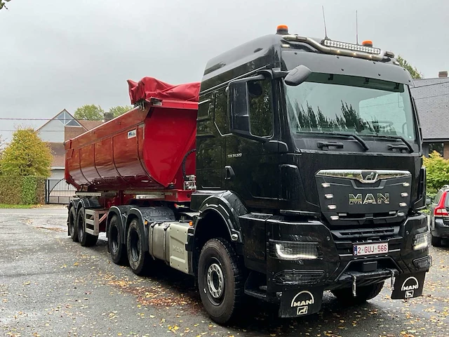 2025 man tgs 34.520 vrachtwagen met kipper - afbeelding 30 van  111