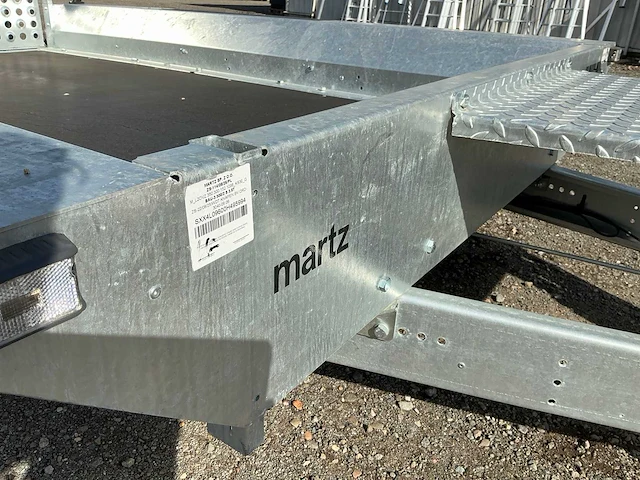 2025 martz bau-3 300/2 s 3,5t machinetransport 300x150 garantie aanhangwagen - afbeelding 4 van  15
