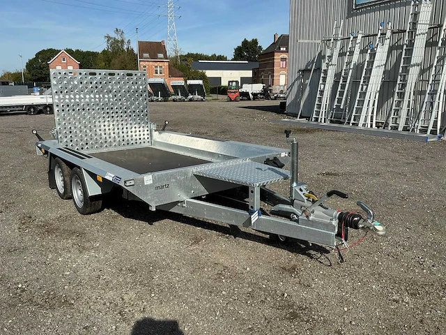 2025 martz bau-3 300/2 s 3,5t machinetransport 300x150 garantie aanhangwagen - afbeelding 13 van  15