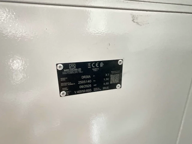 2025 mecnosud dr30a deegkneedmachine - afbeelding 4 van  4