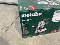 2025 metabo ks 216m afkortcirkelzaagmachine - afbeelding 4 van  5
