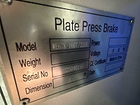 2025 metaleen we67k-160t/3200 cnc hydraulische kantpers. - afbeelding 18 van  19