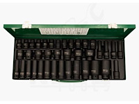 2025 metallo 1/2 dr impact doppenset (5x) - afbeelding 2 van  5