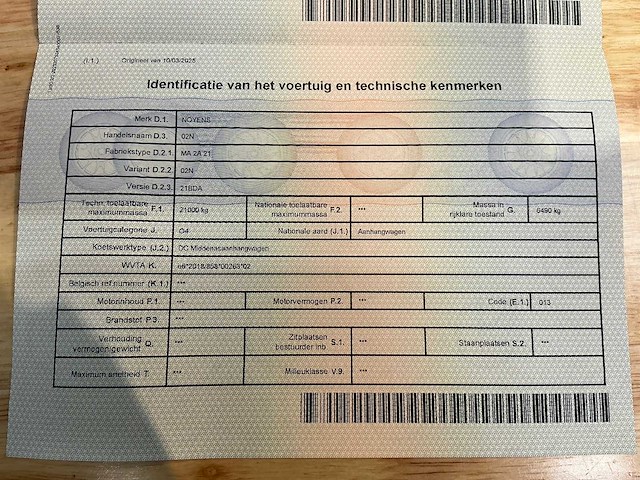 2025 noyens 2-assige 02n aanhangwagen - afbeelding 10 van  20