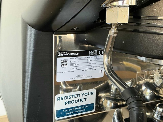 2025 nuova simonelli appia life compact v gr2 c koffie- & espressomachines - afbeelding 2 van  2