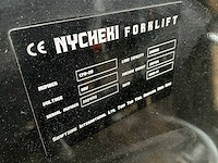 2025 nycheki electrische vorkheftruck 2000kg sideshift - met garantie - afbeelding 15 van  25