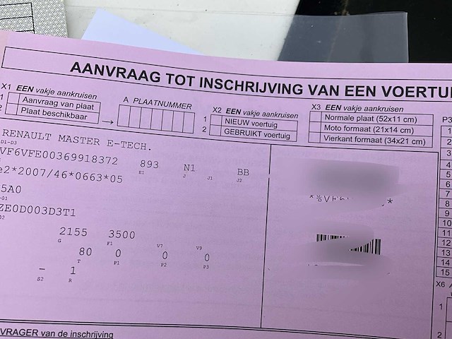 2025 renault master l2h2 full electric e-tech camionette electrisch - afbeelding 20 van  44