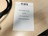 2025 rte pcut 7678 plasmasnijmachine 40a - afbeelding 9 van  10