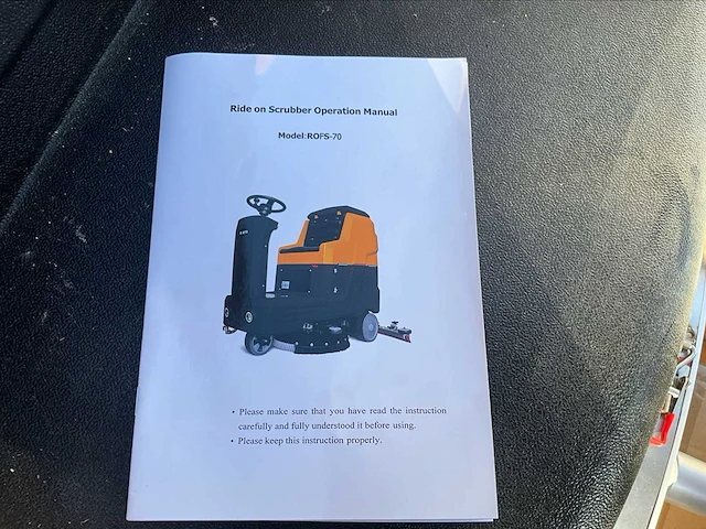 2025 rte ride-on scrubber ride-on scrubber ride-on scrubber droger rte rofs-70 – nieuw – 2025 - afbeelding 4 van  13
