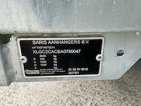 2025 saris c2c gesloten opbouw aanhangwagen - afbeelding 10 van  11