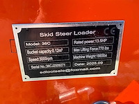 2025 skid steer loader 36c dumper - afbeelding 9 van  18