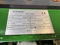 2025 solmek bm 800 hydraulische klepelmaaier voor minigraafmachine (ongebruikt) - afbeelding 4 van  12