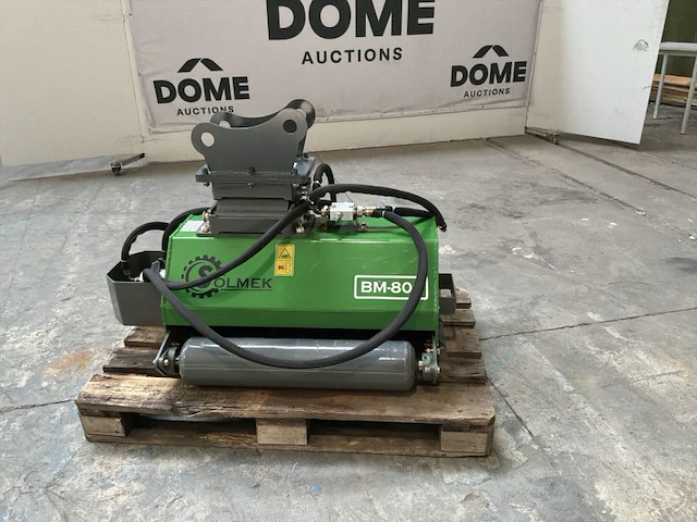 2025 solmek bm 800 hydraulische klepelmaaier voor minigraafmachine (ongebruikt) - afbeelding 5 van  12