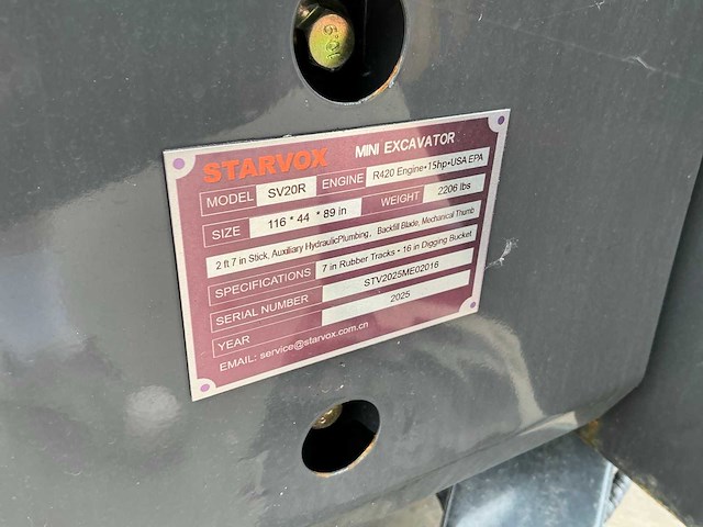 2025 starvox sv20r minigraafmachine - afbeelding 3 van  12
