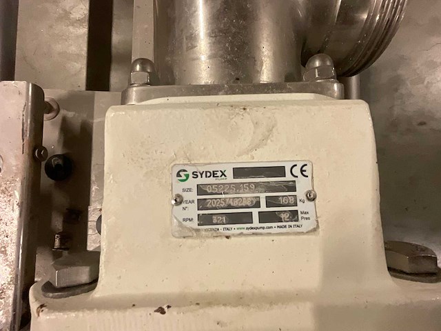 2025 sydex 0522s.069 progressive cavity pump - afbeelding 2 van  8