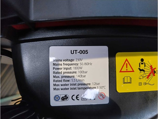 2025 ultratoolz ut-005 hogedrukreiniger - afbeelding 5 van  11
