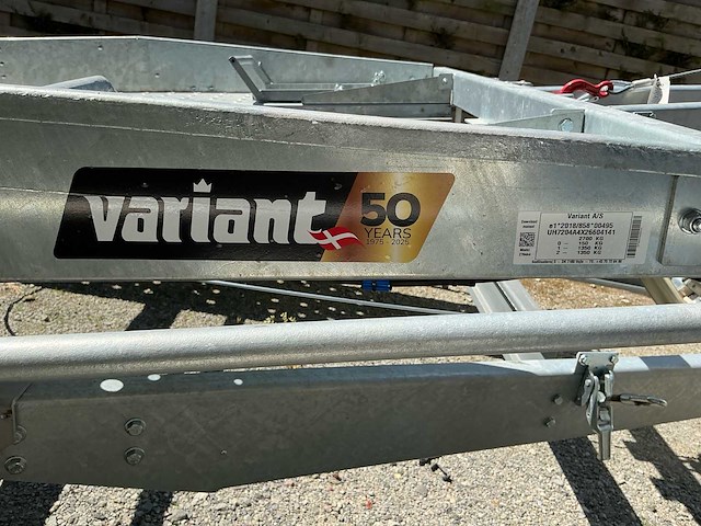 2025 variant aanhangwagen autotransporter *ongebruikt/garantie* - afbeelding 7 van  8