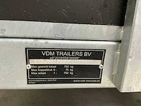 2025 vdm trailers aanhangwagen *ongebruikt/garantie* - afbeelding 7 van  7
