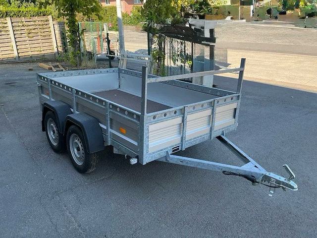 2025 vdm trailers platteau aanhangwagen *ongeremd* - afbeelding 5 van  10