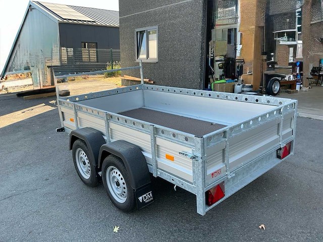 2025 vdm trailers platteau aanhangwagen *ongeremd* - afbeelding 3 van  10
