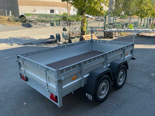 2025 vdm trailers platteau aanhangwagen *ongeremd* - afbeelding 4 van  10
