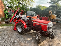 2025 vst fieldtrac 180d 4wd minitractor met voorlader en bel-agro hrts130 schijveneg - afbeelding 1 van  26