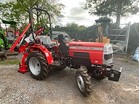 2025 vst fieldtrac 180d 4wd minitractor met voorlader en bel-agro hrts130 schijveneg - afbeelding 22 van  26