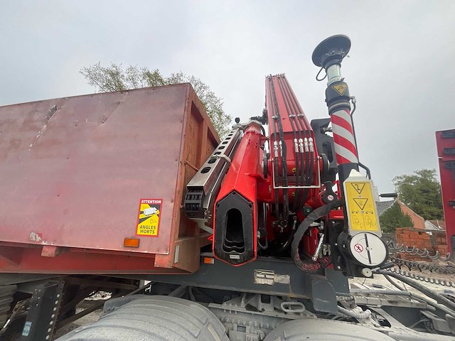 2025 wabco tipper met fassi f235 /sk18/25 kraan – semi-oplegger kiep - afbeelding 2 van  19