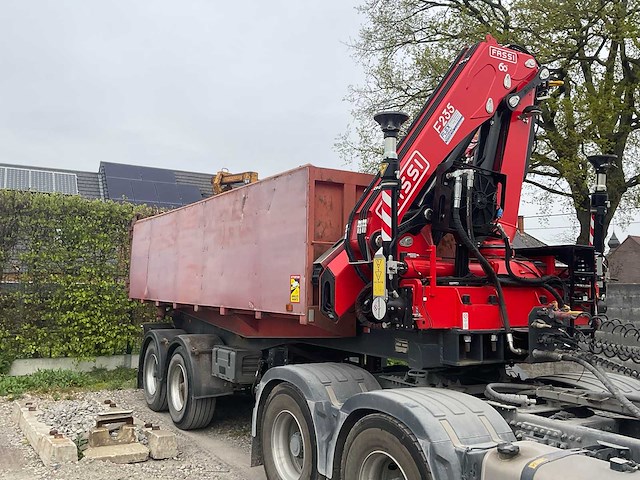2025 wabco tipper met fassi f235 /sk18/25 kraan – semi-oplegger kiep - afbeelding 10 van  19