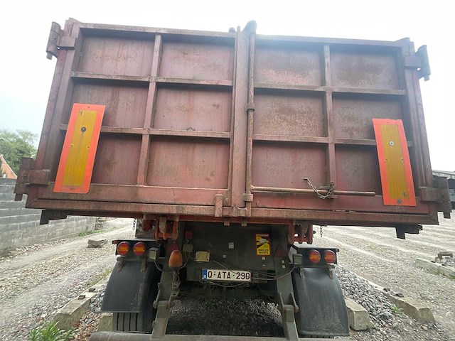 2025 wabco tipper met fassi f235 /sk18/25 kraan – semi-oplegger kiep - afbeelding 15 van  19