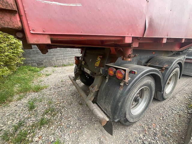 2025 wabco tipper met fassi f235 /sk18/25 kraan – semi-oplegger kiep - afbeelding 16 van  19