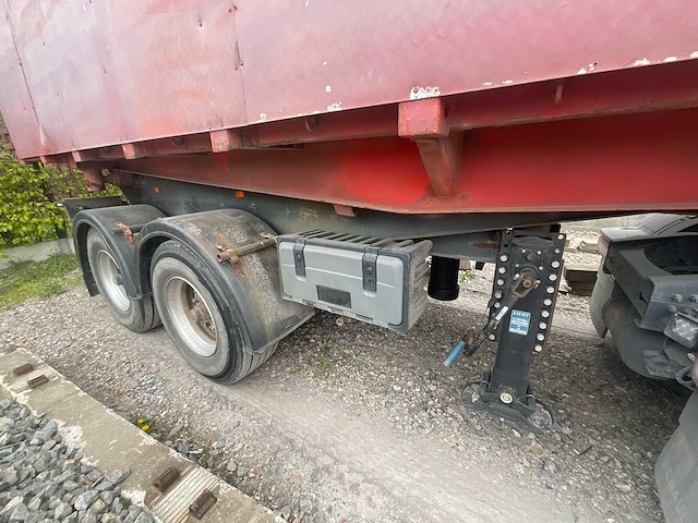 2025 wabco tipper met fassi f235 /sk18/25 kraan – semi-oplegger kiep - afbeelding 19 van  19