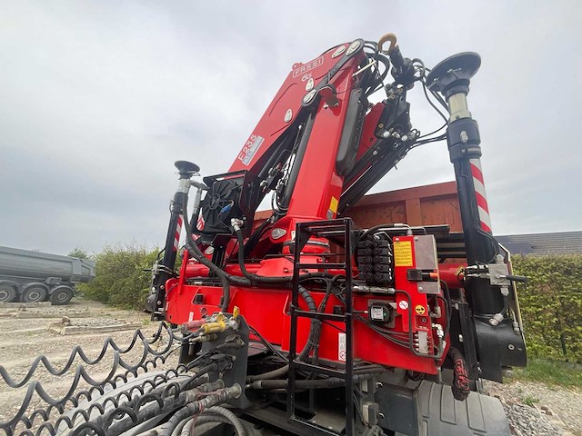 2025 wabco tipper met fassi f235 /sk18/25 kraan – semi-oplegger kiep - afbeelding 4 van  19