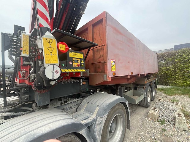 2025 wabco tipper met fassi f235 /sk18/25 kraan – semi-oplegger kiep - afbeelding 12 van  19