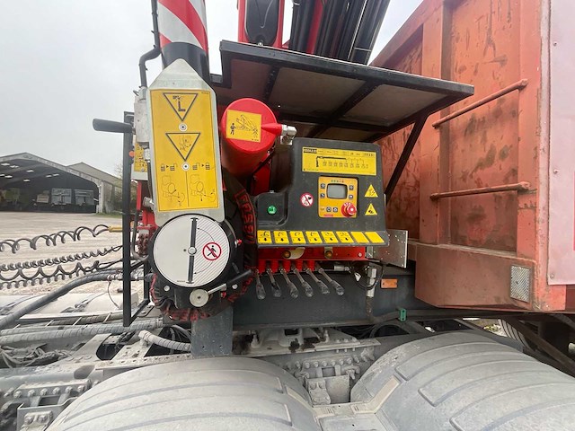 2025 wabco tipper met fassi f235 /sk18/25 kraan – semi-oplegger kiep - afbeelding 4 van  8